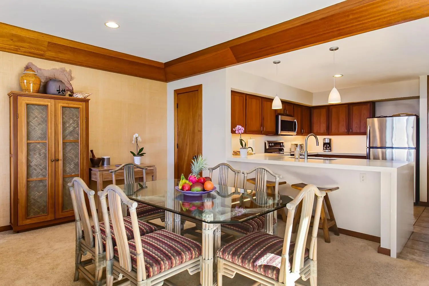 Oceanfront Breezy Corner Unit W Air Conditioning- Alekona Kauai Koloa