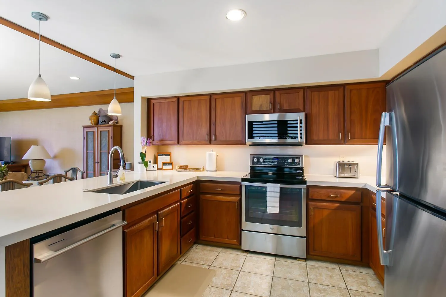 Oceanfront Breezy Corner Unit W Air Conditioning- Alekona Kauai Koloa 0*,